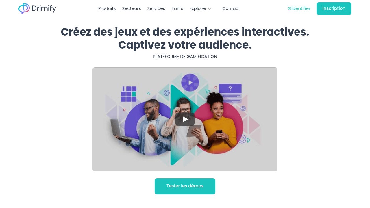 Capture d'écran de Drimify