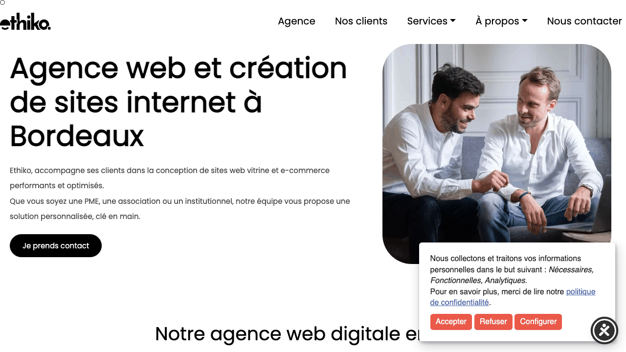 Ethiko - Agence web Bordeaux