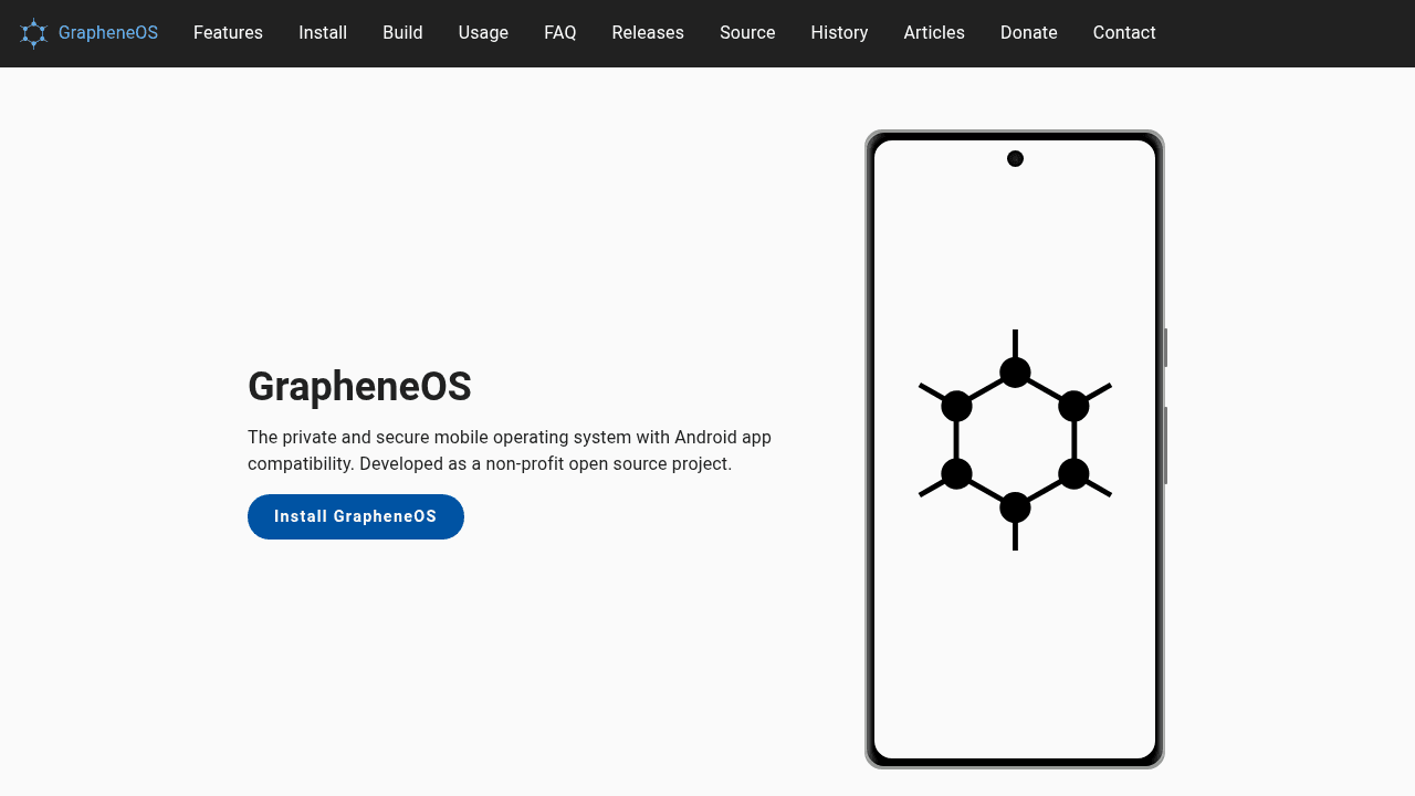 GrapheneOS, système d'exploitation mobile privé et sécurisé