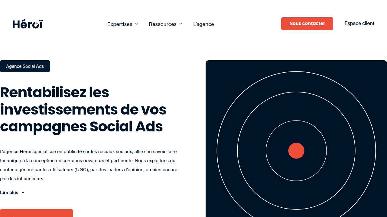 Héroï - Agence Social Ads