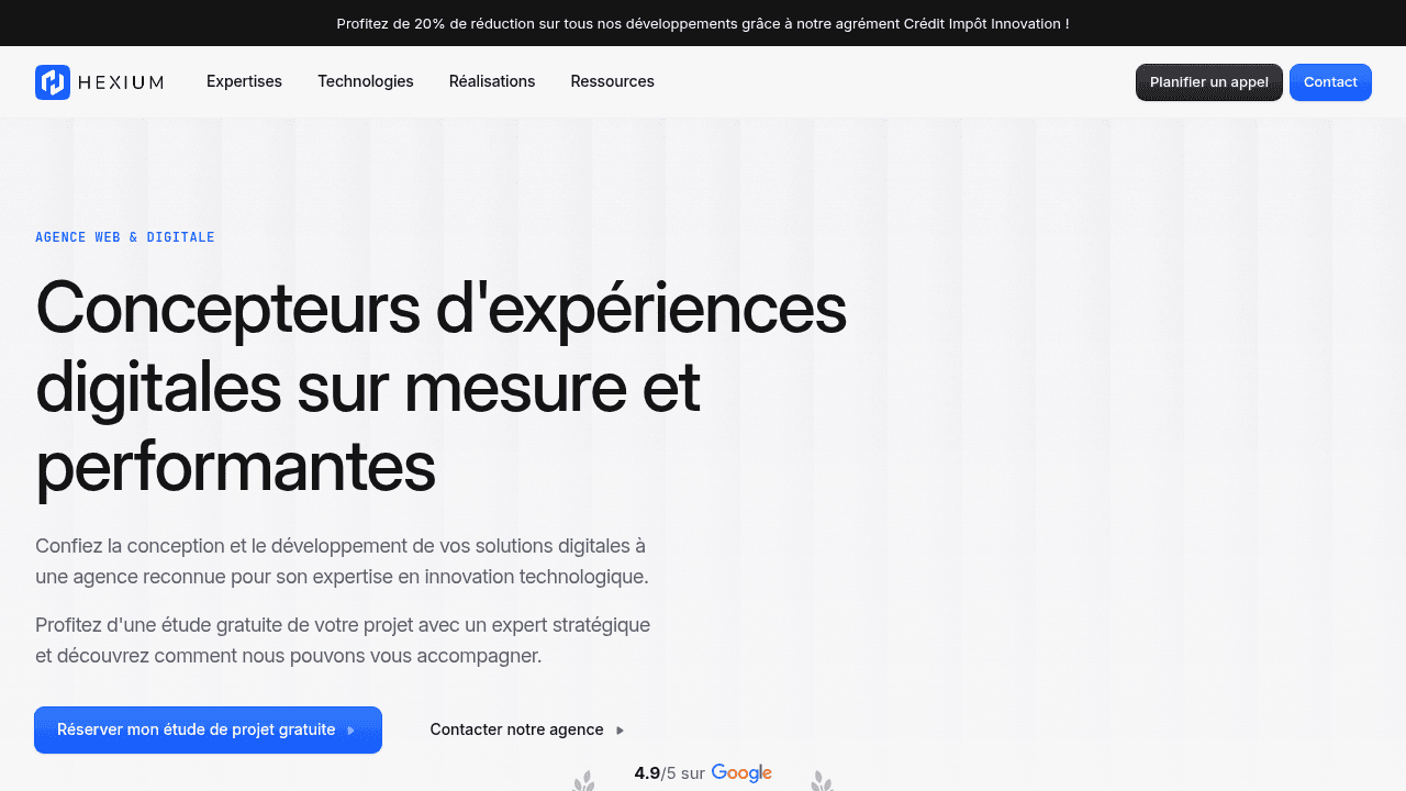Hexium - Agence web Montpellier
