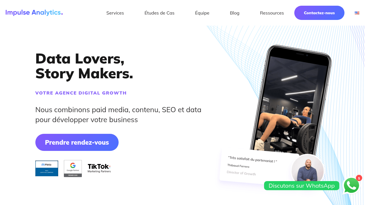 Impulse Analytics - Agence paid media