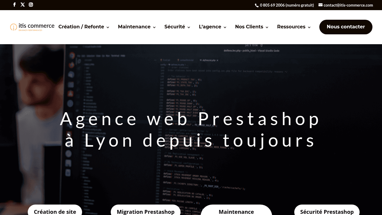 ITIS Commerce - Agence PrestaShop