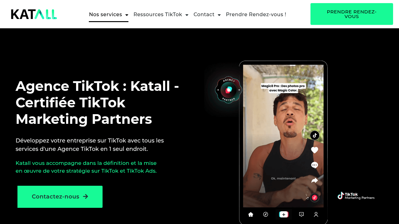 Katall - Agence UGC et TikTok