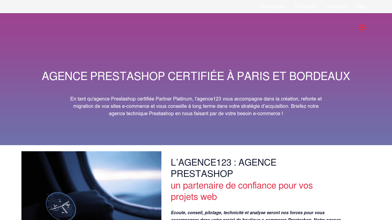 L’agence123 - Agence PrestaShop