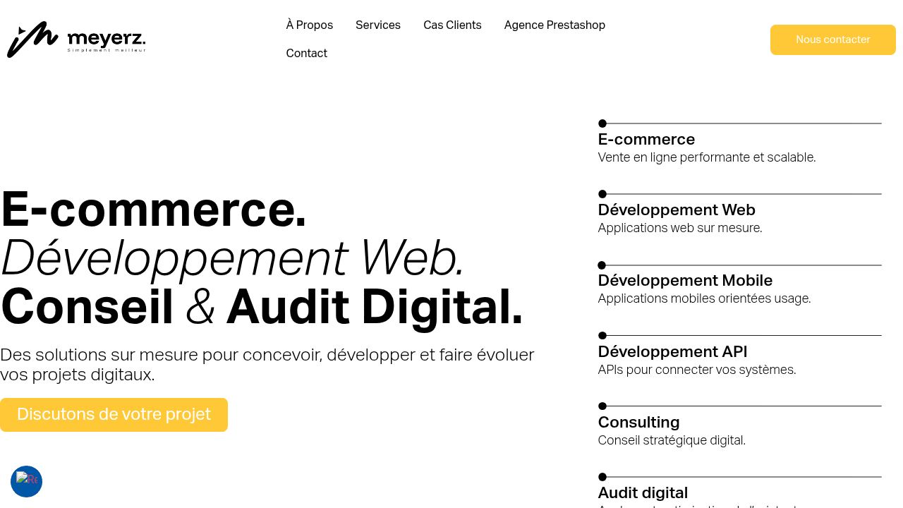 Meyerz - Agence PrestaShop