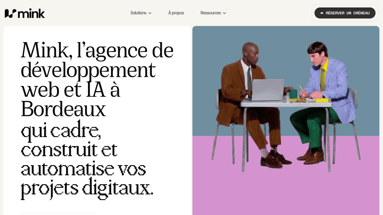 Mink - Agence web Bordeaux