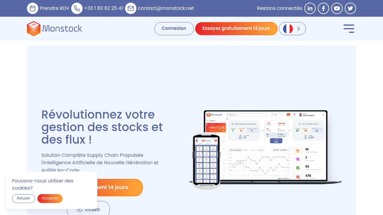 Capture d'écran de Monstock