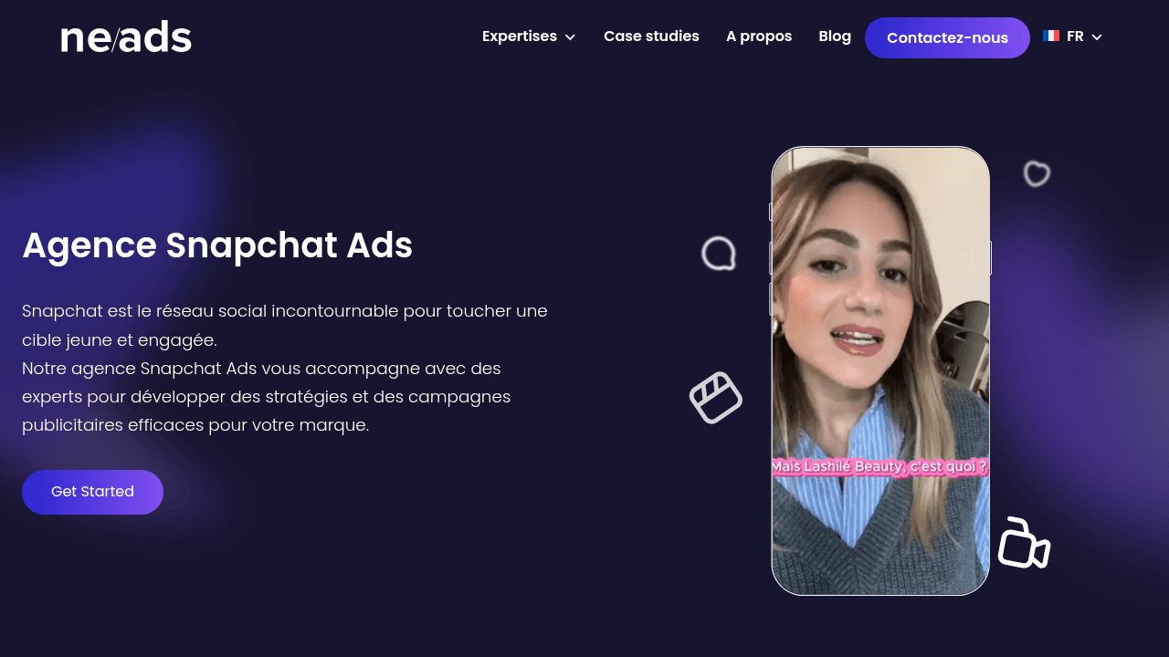 Neads - Agence Snapchat Ads