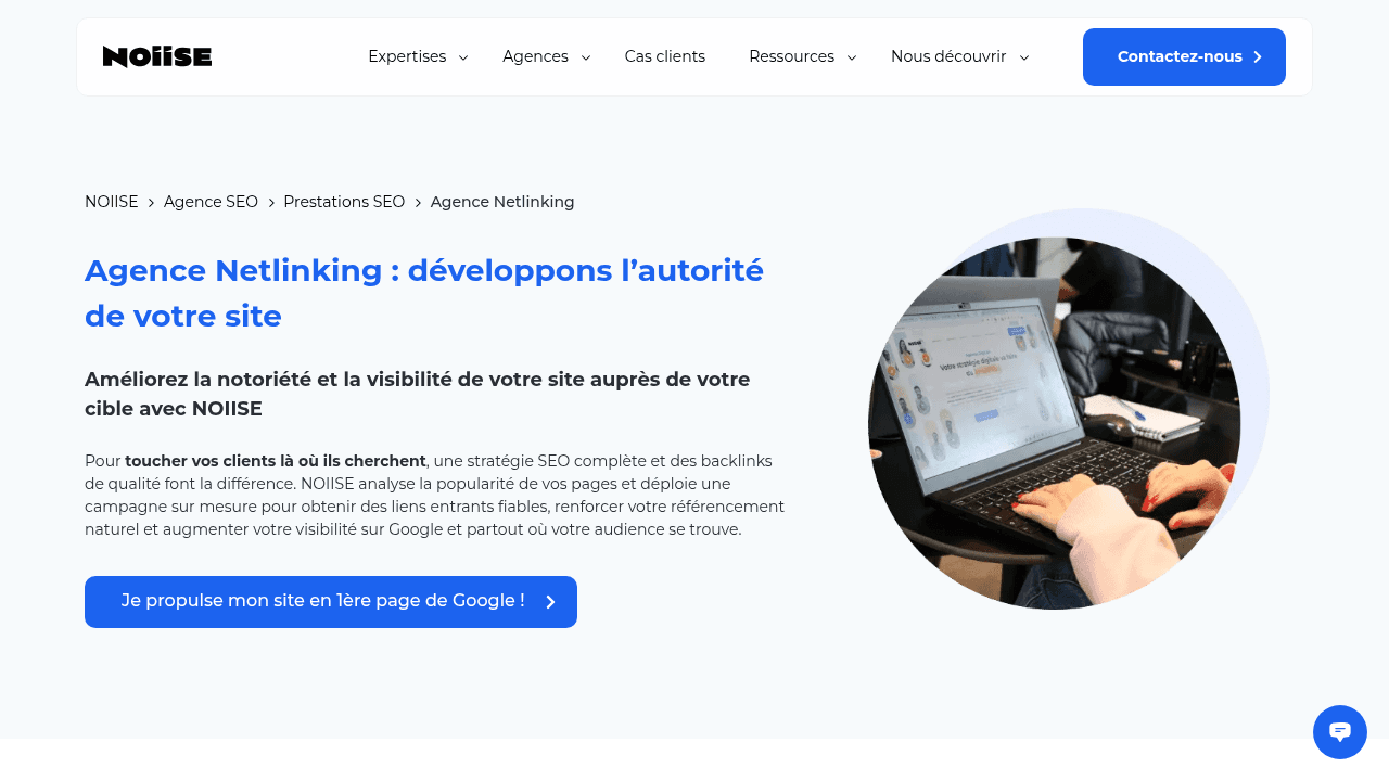 Noiise - Agence de netlinking