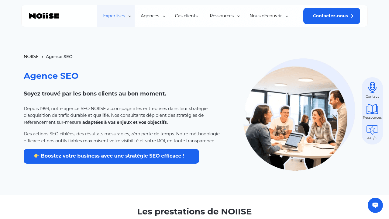 Noiise - Agence SEO Paris