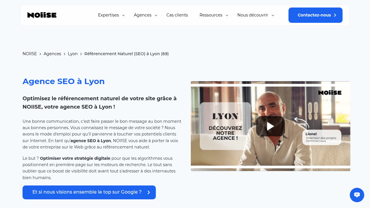 NOIISE - Agence SEO Lyon