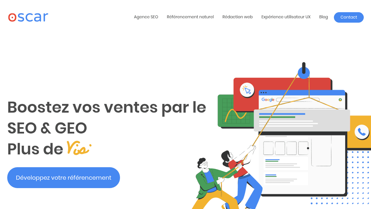 Oscar Référencement - Agence SEO Paris