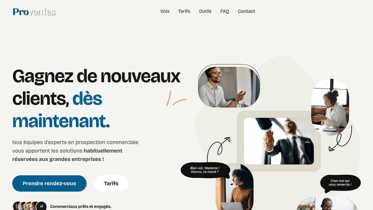 Proventes - Agence de prospection