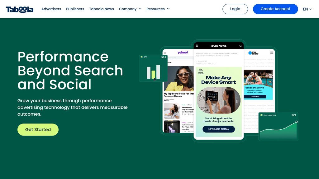 Taboola advertising agency