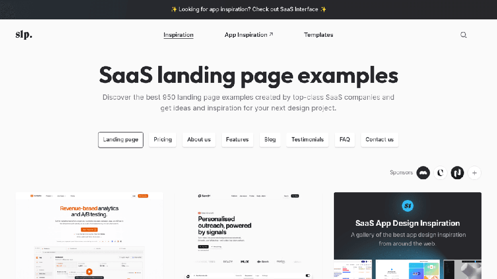 SaaS Landing Page