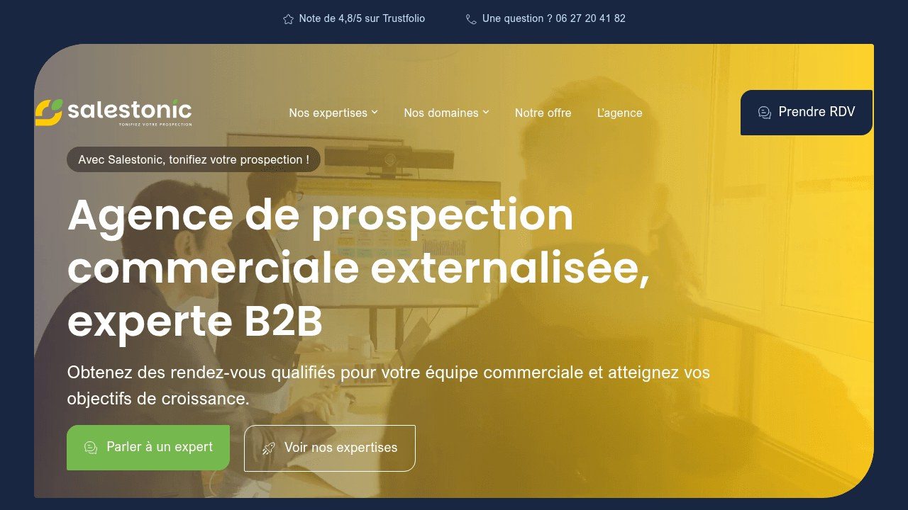 SalesTonic - Agence de prospection