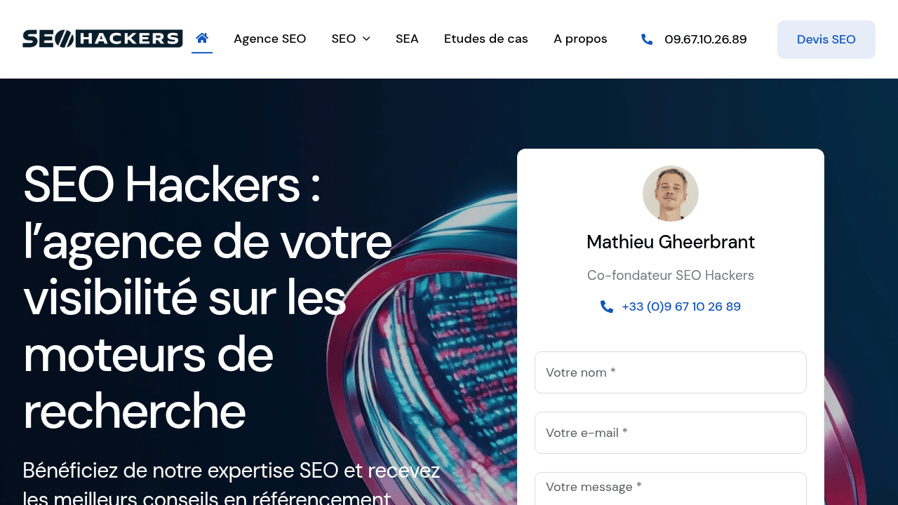 SEO Hackers - Agence SEO Paris