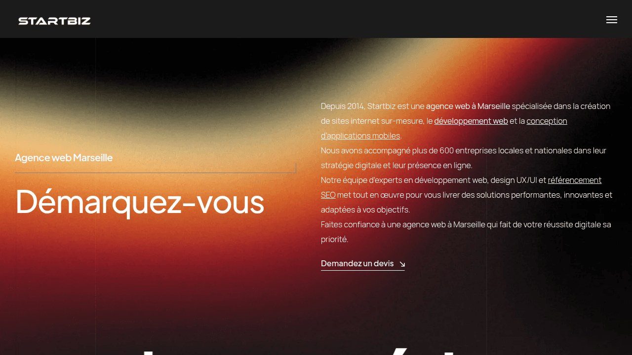 Startbiz - Agence web Marseille