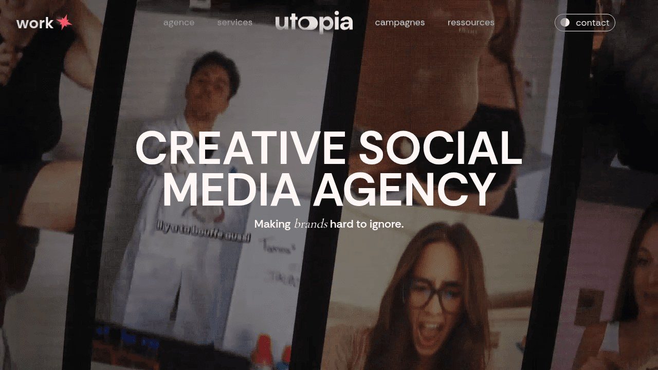Utopia - Agence TikTok