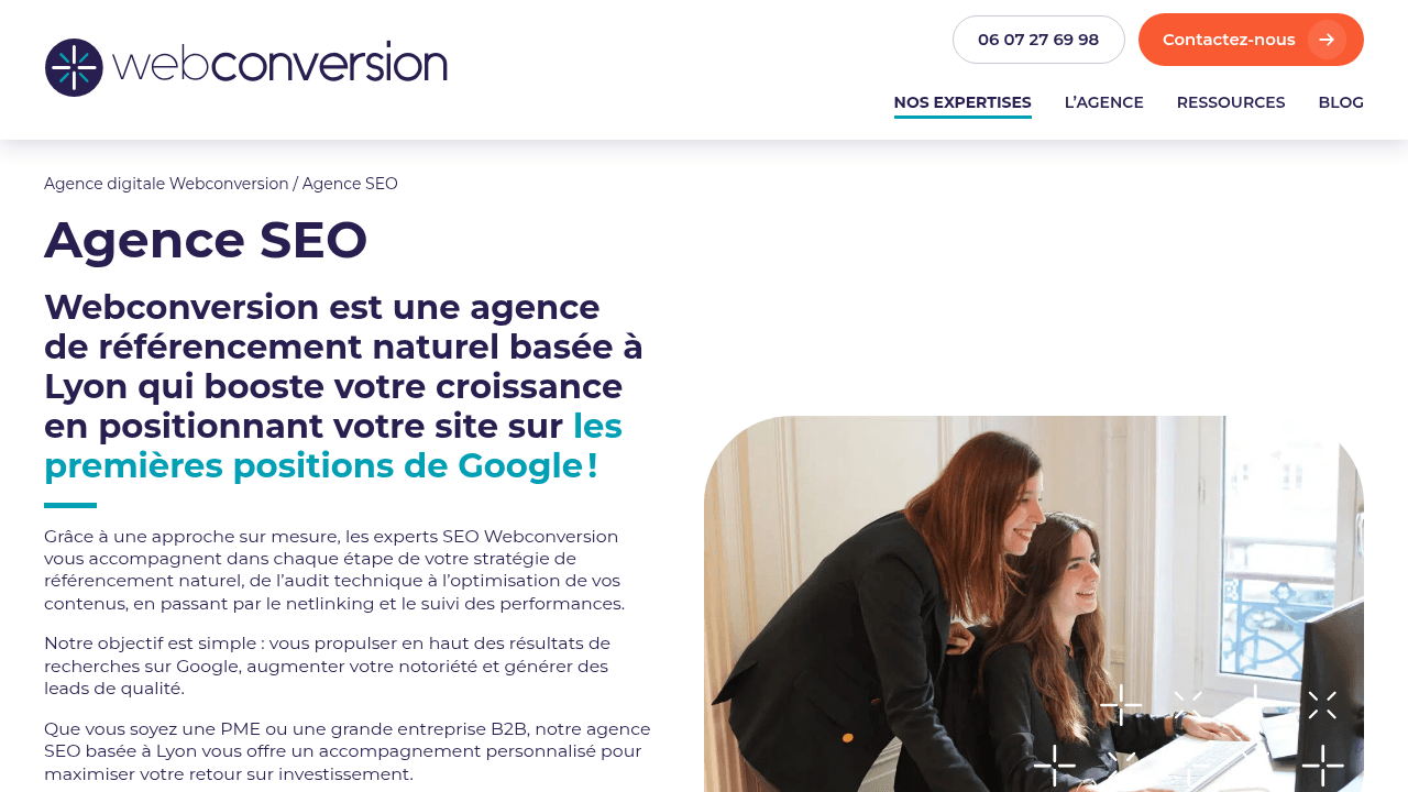 Webconversion - Agence SEO Lyon