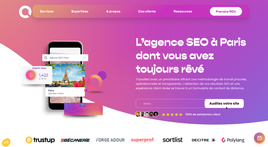 Agence Onze SEO Paris