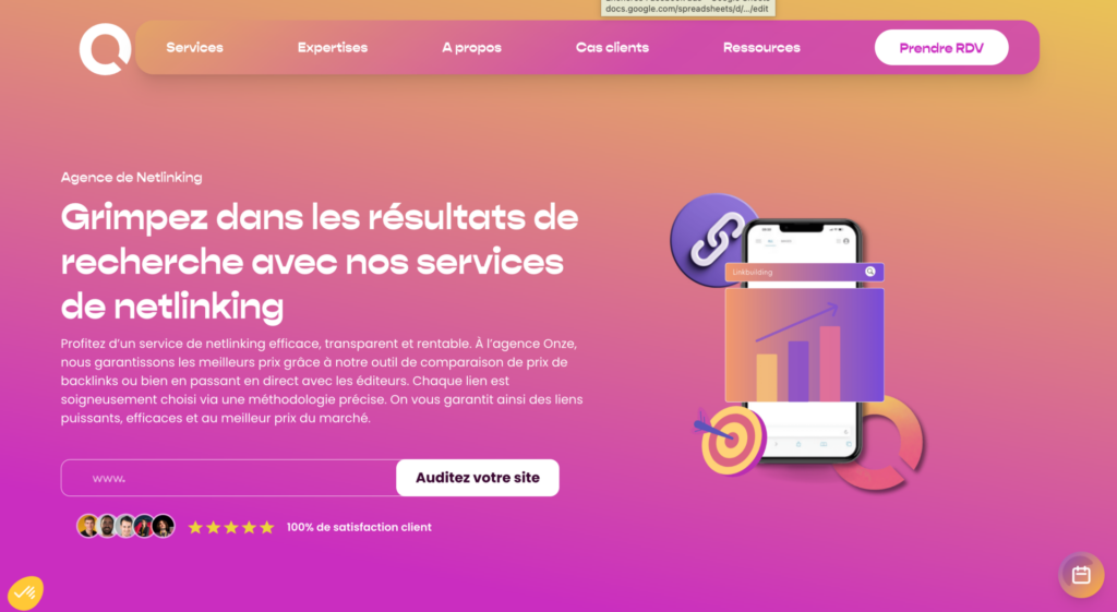 Agence Onze-netlinking