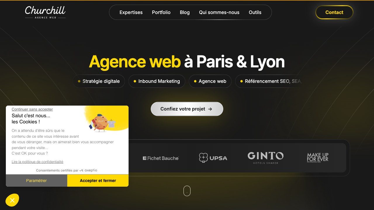 Churchill - Web Paris