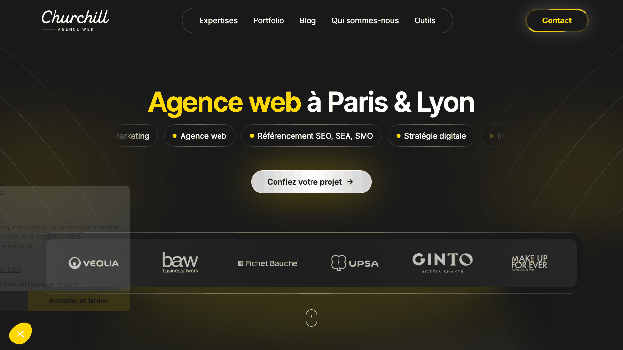 Churchill - Web Paris