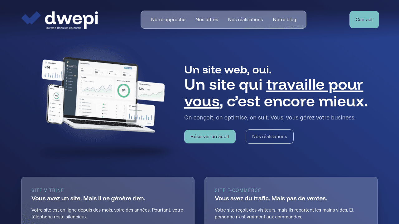 Du Web dans les Épinards