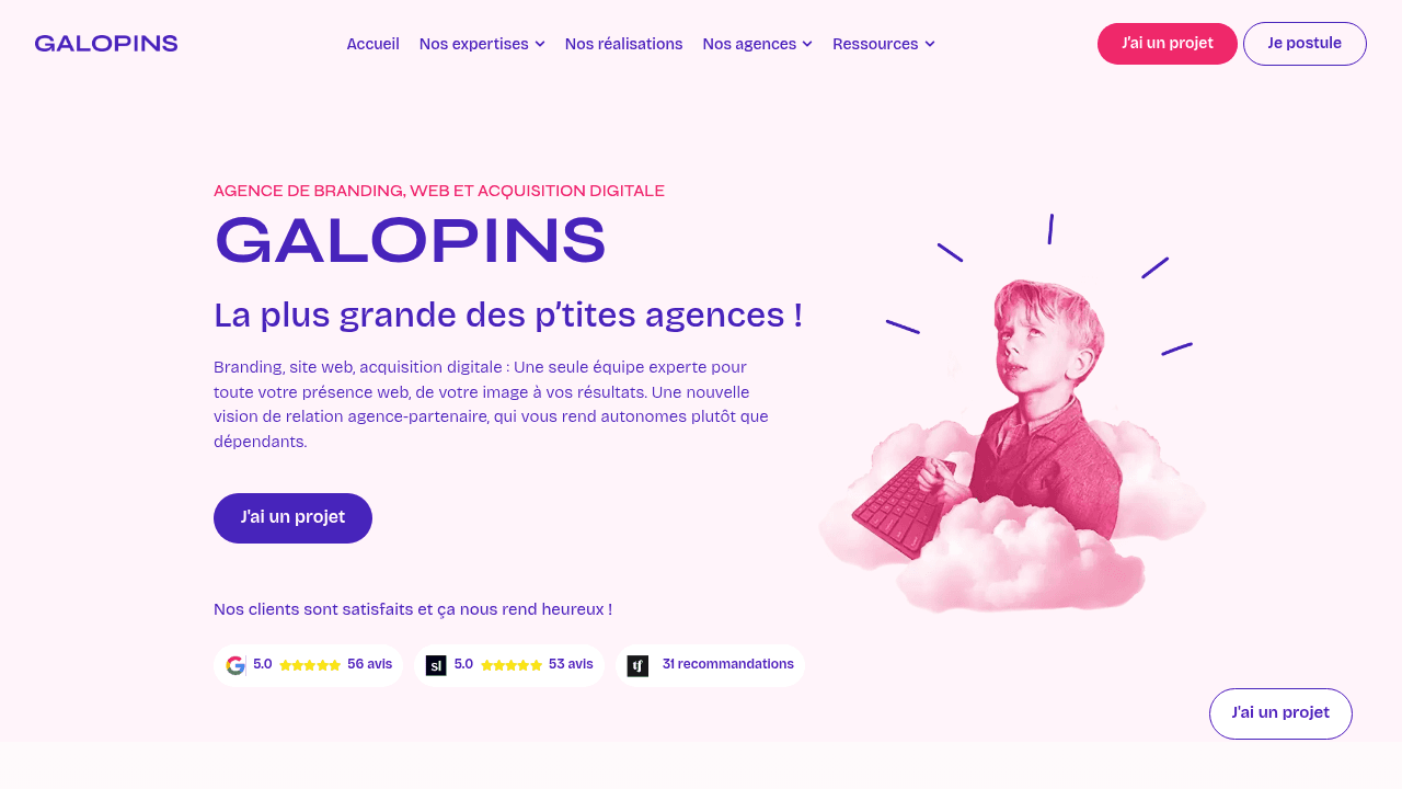 Galopins -communication