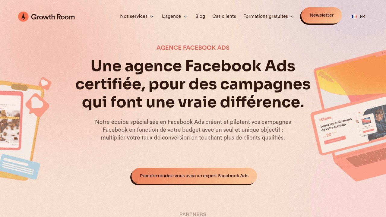 Growth Room FB ads