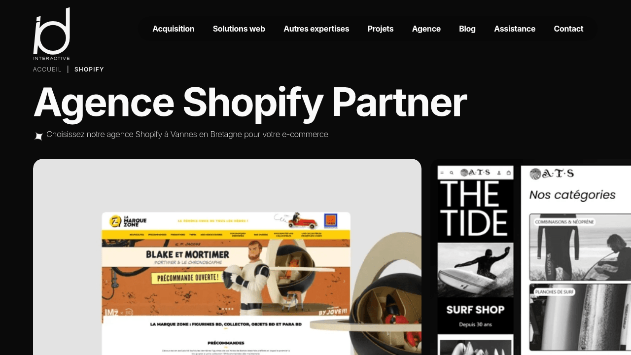 ID Interactive shopify
