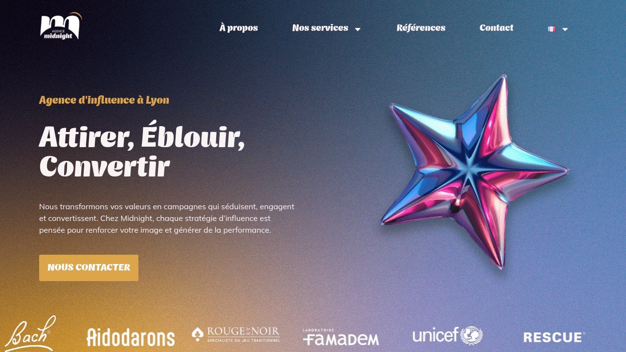 Midnight - Agence influence et Instagram
