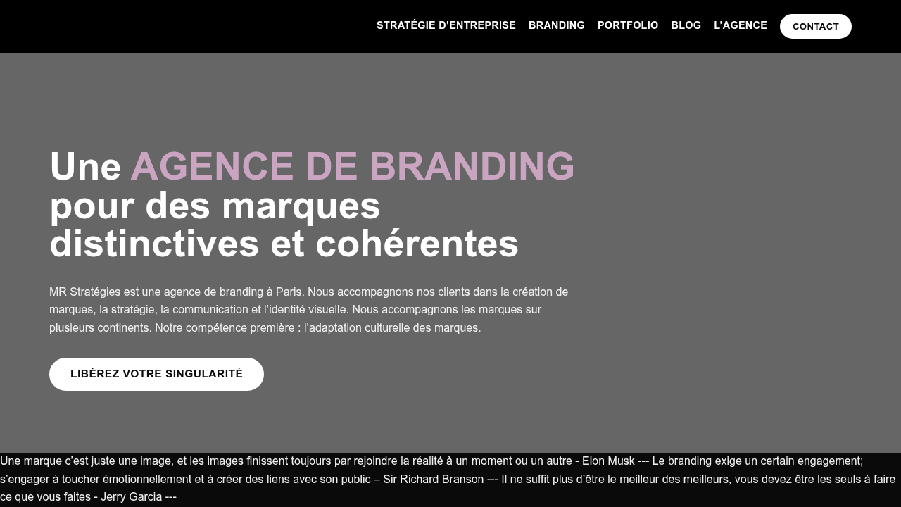 mr strategies branding