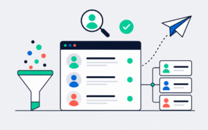Illustration des outils de prospection LinkedIn