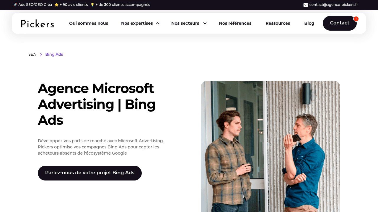 Pickers Bing Ads