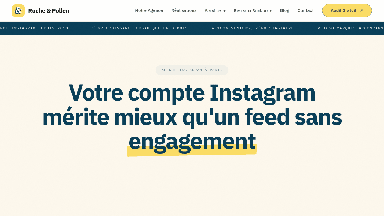 ruche&pollen Instagram