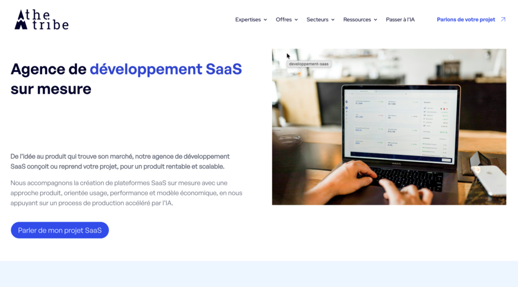theTribe-developpement-saas