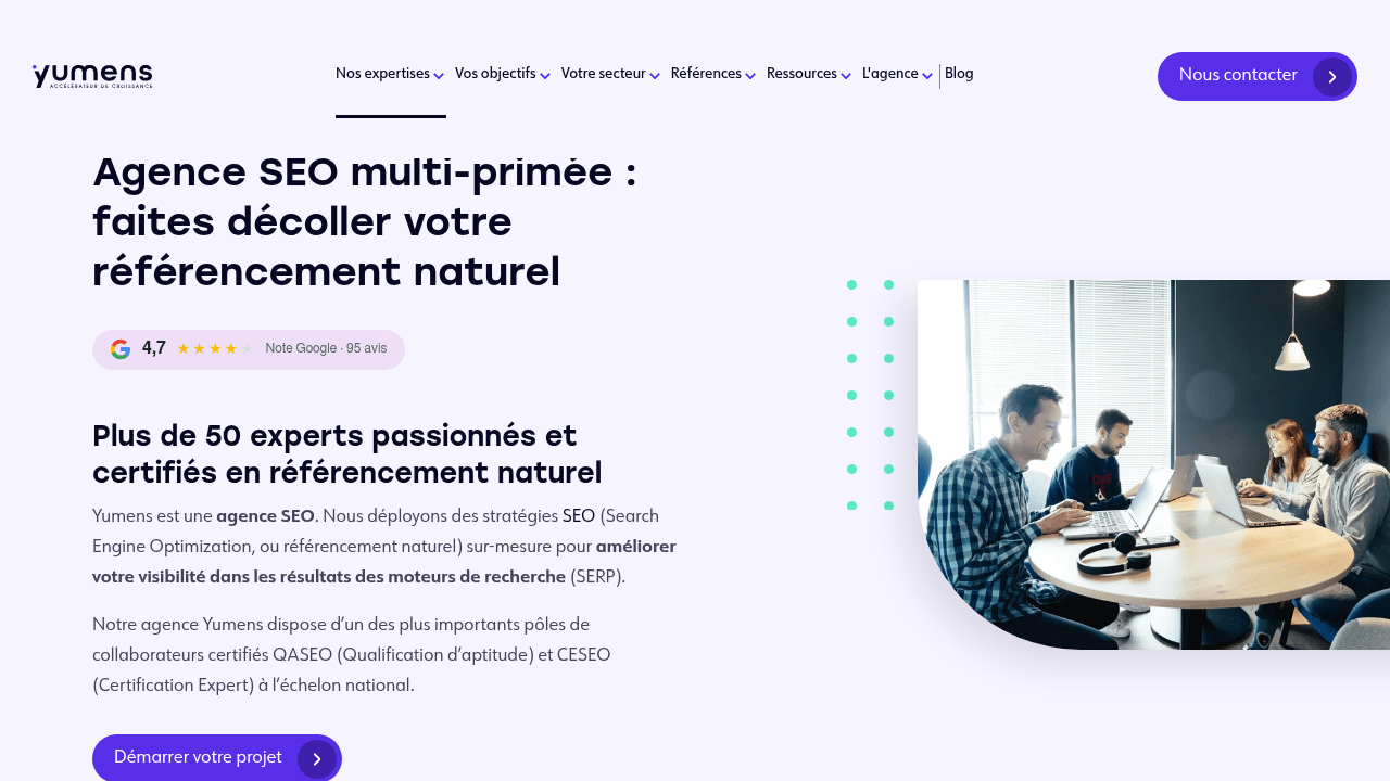 Yumens - Agence SEO