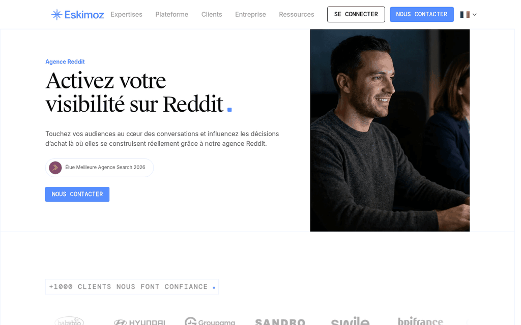 Eskimoz - agence Reddit Ads