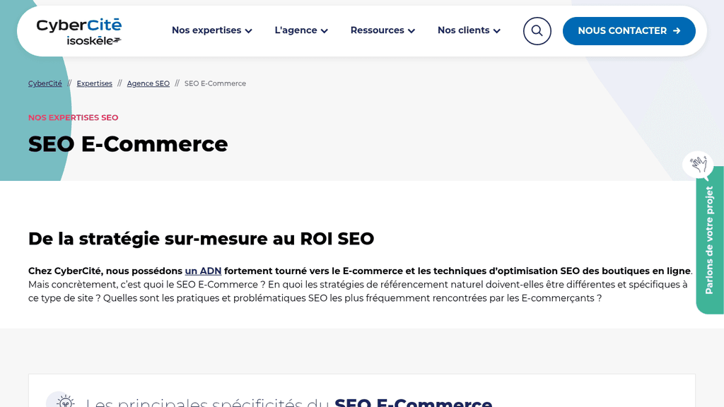 CyberCité - agence SEO e-commerce