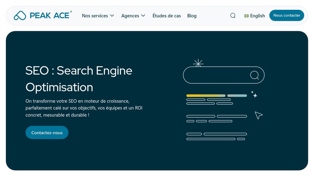 Peak Ace France - agence SEO e-commerce