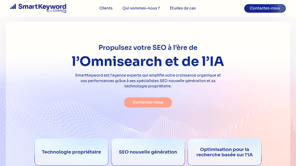 SmartKeyword - agence SEO e-commerce