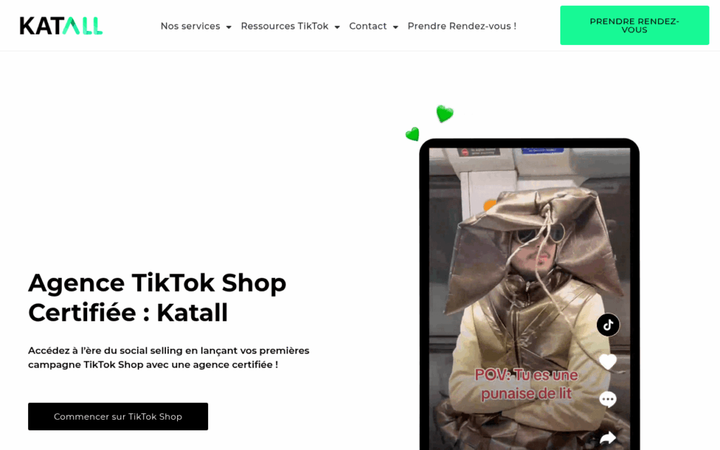 Katall - agence TikTok Shop