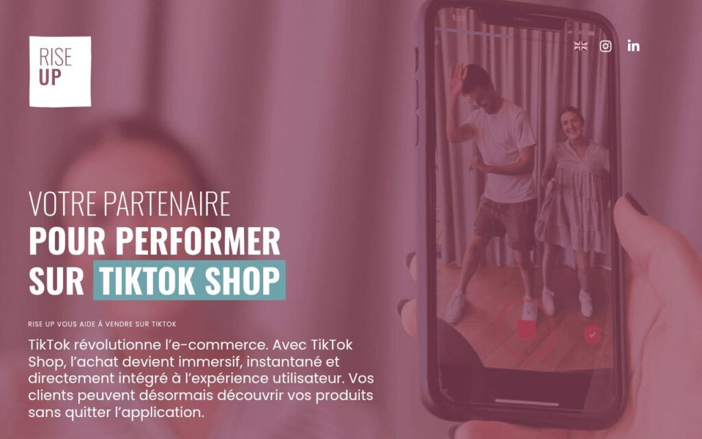 Rise Up - agence TikTok Shop
