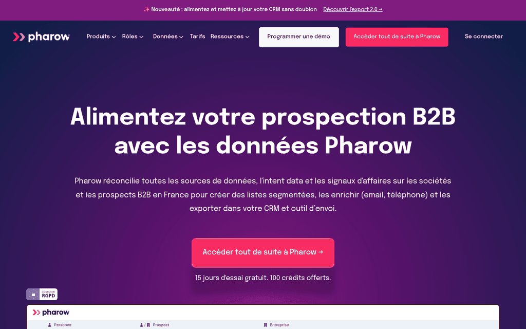 Capture d'écran de Pharow