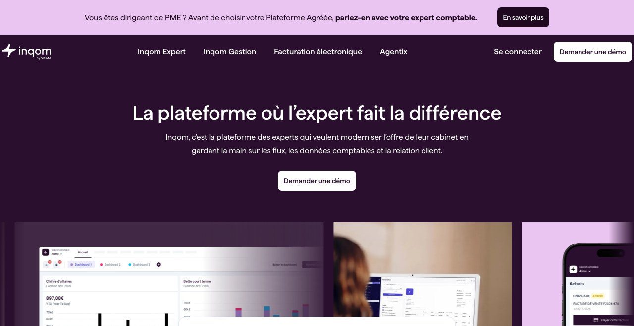 Capture d'écran d'Inqom