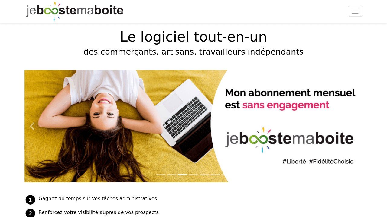 Capture d'écran de Jeboostemaboite