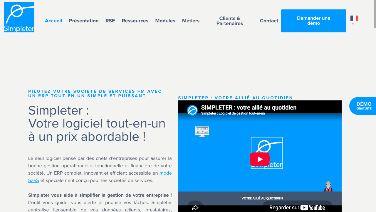 Capture d'écran de Simpleter
